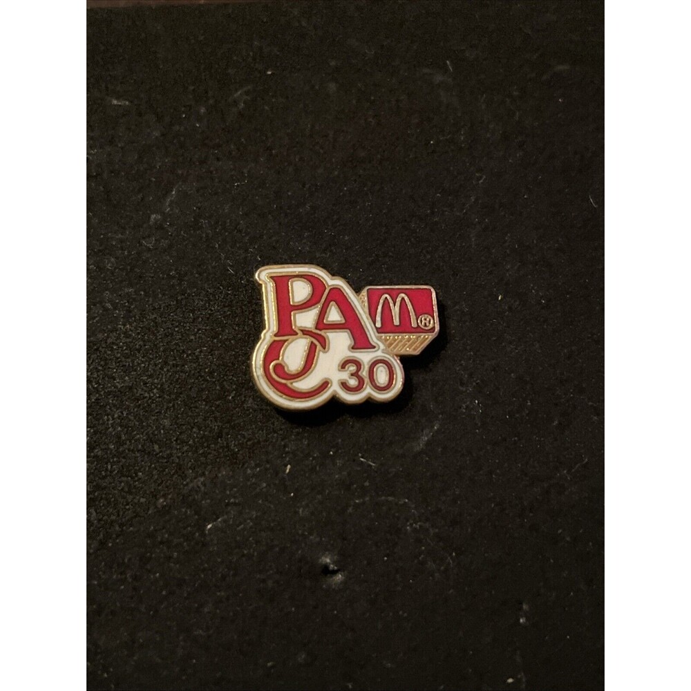 McDonald's PAC 30th Anniversary‎ Political Action Committee Employee Hat Pin